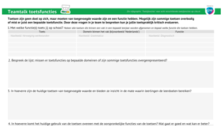 Teamtalk Toetsfuncties Teamtalk Toetsfuncties