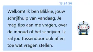 Schrijfblik Blikkie Chat Schrijfblik Blikkie Chat